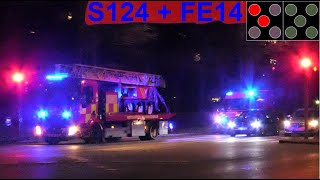 hovedstadens beredskab ST.V BRAND SKUR brandbil i udrykning Feuerwehr auf Einsatzfahrt 緊急走行 消防車