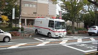 転院搬送 岸和田徳洲会病院救命救急センター ドクターカー緊急走行