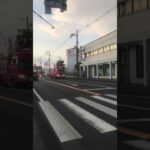 消防車2台続けて緊急走行『京都』