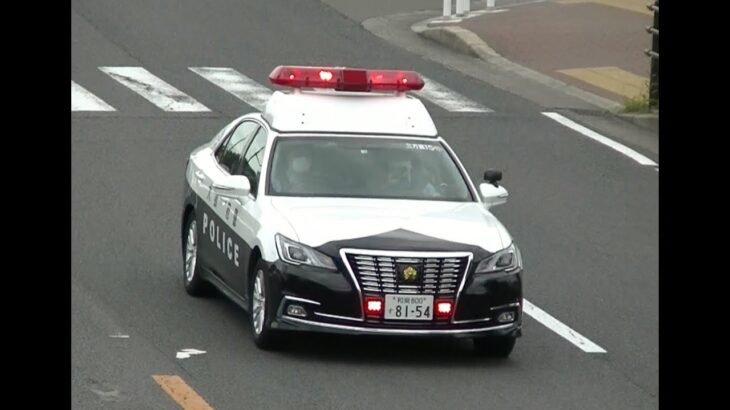 パトカー緊急走行【46】大阪府警・機動警ら隊取締り【Japanese Police car】