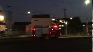 【消防車緊急走行】和泉市消防本部　Japan Izumi City Fire Department Fire Engine
