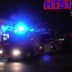 beredskab 4k falck ST.HT BRAND LEJLIGHED brandbil i udrykning Feuerwehr auf Einsatzfahrt 緊急走行 消防車