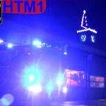 beredskab 4k falck ST.HT ILD CONTEINER brandbil i udrykning Feuerwehr auf Einsatzfahrt 緊急走行 消防車