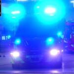 hovedstadens beredskab ST.HV BILBRAND brandbil i udrykning Feuerwehr auf Einsatzfahrt 緊急走行 消防車