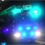 hovedstadens beredskab ST.HV BRAND LEJLIGHED brandbil i udrykning fire truck respond 緊急走行 消防車