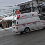 【金沢市消防局 】救急車、緊急走行
