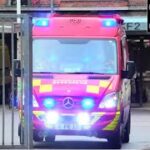 hovedstadens beredskab ST.F OVERSVØMMELSE brandbil i udrykning Feuerwehr auf Einsatzfahrt 緊急走行 消防車