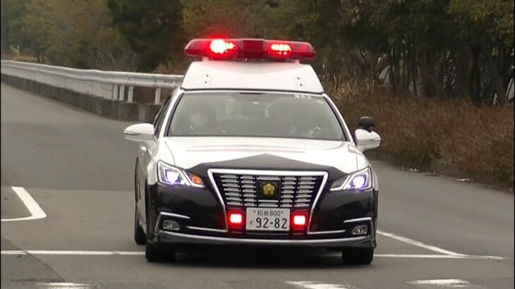 パトカー緊急走行【52】大阪府警・高石警察署２号車【Japanese Police car】