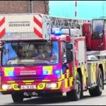 hovedstadens beredskab ST.T RØGLUGT brandbil i udrykning Feuerwehr auf Einsatzfahrt 緊急走行 消防車
