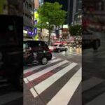 パトカー緊急走行　渋谷