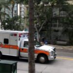 【緊走】 救急車 EMS PARAMEDIC UNIT ホノルル ハワイ 緊急走行 Honolulu hawaii Ford ambulance