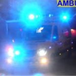 FALCK LYNGBY AMBYLANCE A25 i udrykning rettungsdienst auf Einsatzfahrt 緊急走行 救急車