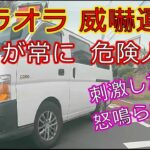 迷惑運転者たちNo.760　オラオラ　威嚇運転・・動きが常に　危険人物！・・【トレーラー】【車載カメラ】刺激したら　怒鳴られる？・・