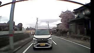 【ドラレコ】煽り運転　熊本合志市北区　三菱e-K spaceよる数分よる車間距離不2021.5.16 ドラレコ積載車くせに