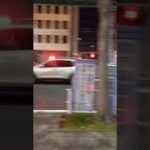 名古屋市中村区　激レア鬼レア　エクストレイル覆面パトカー　緊急走行