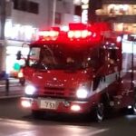 【特別救助隊】超緊迫したサイレン&拡声器で緊急走行!! 東京消防庁