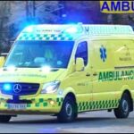 responce EJBY AMBULANCE 3531 i udrykning rettungsdienst auf Einsatzfahrt 緊急走行 救急車