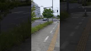 大阪府警パトカー緊急走行