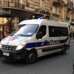 【緊走】フランス警察 ルノー プジョーパトカー 緊急走行