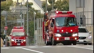 消防車緊急走行【169】大阪市消防局　阿倍野消防署・緊急走行【Japanese fire enjine】