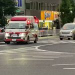 2021.0712 名古屋市救急車（メディックワンナゴヤ）の緊急走行をデリカが妨害！？