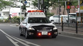 埼玉で発生した殺人事件現場に急行する覆面パトカー・ティアナ・210系クラウン！アリオン鉄チンホイール＆助手席の刑事さん通話しながらのアナウンスが格好良い！