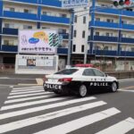 【パトカー緊急走行】大阪府警　第三方面機動警ら隊（自ら隊）クラウン２１０系　Japanese　police　patrol car