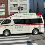 モータサイレン音がいい！ 緊急走行中の東京消防庁救急車！