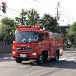 警戒出場！札幌市消防局桑園2 水槽車緊急走行 Sapporo Fire Bureau Pump Responding