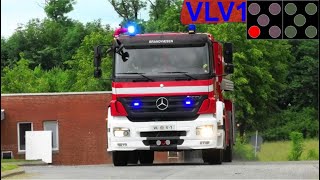 trekantsområdets brandvæsen ST.VL TRAFIK FASTKLEMTE brandbil i udrykning fire truck respond 緊急走行 消防車