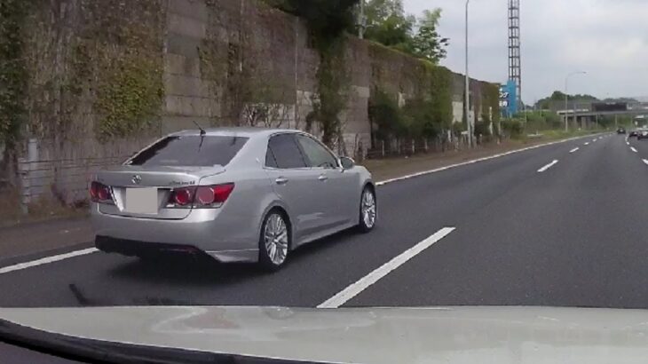 埼玉県警 高速道路交通警察隊の覆面パトカーが現れただけの平和な動画 関越道下り