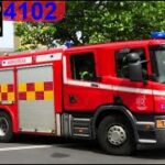 nordjyllands beredskab ABA ÅLBORG UNIVERSITET brandbil i udrykning firetruck respond 緊急走行 消防車