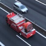 【緊急走行】【SR】機動第一救助工作車と特別高度工作車