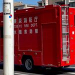 【まさかの密着中！？】東京消防庁　水難救助事案発生　水難救助車　化学車　救急車　緊急走行