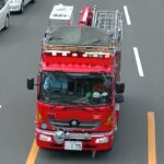 消防車緊急走行【235】堺市消防局　西・救助工作車【Japanese fire enjine】