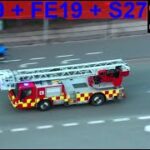 airview hovedstadens beredskab ST.FB BRAND VILLA brandbil i udrykning fire truck respond 緊急走行 消防車