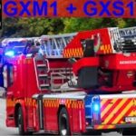 beredskab øst falck ST.GX ABA KONTORHUS brandbil i udrykning Feuerwehr auf Einsatzfahrt 緊急走行 消防車