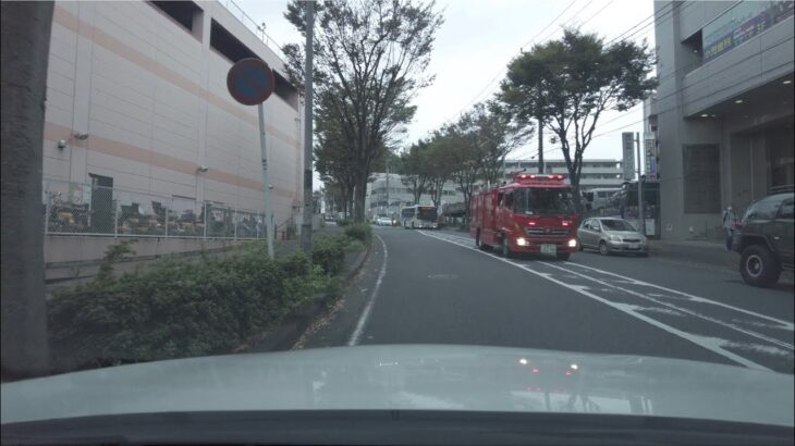 【緊急走行】横浜消防