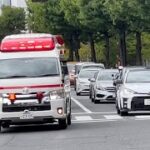 【病院前で緊急走行！】東京消防庁　コロナ禍で大忙しの救急車　緊急走行
