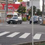 松戸市消防局救急車猛スピードで緊急走行