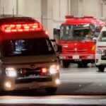 【10分に1回出動？！】東京消防庁　真夜中の救急要請　救急車　緊急走行　指令音あり