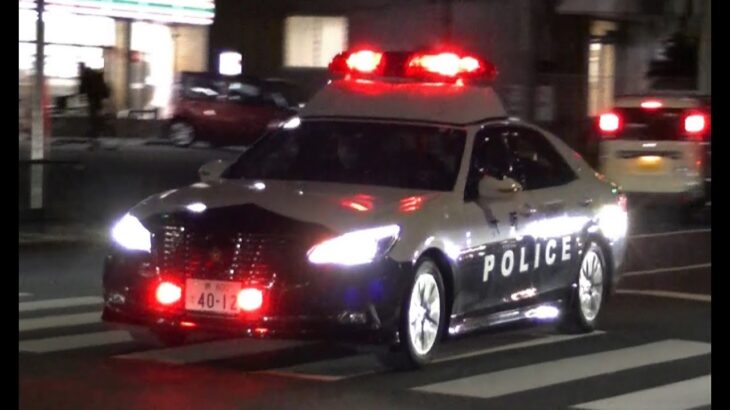 パトカー緊急走行【86】大阪府警　堺警察署１号【Japanese Police car】