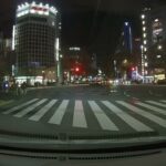 新宿でパトカー緊急走行　Emergency Police Car in Shinjuku