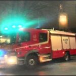 nordjyllands beredskab ÅLBORG BILBRAND brandbil i udrykning Feuerwehr auf Einsatzfahrt 緊急走行 消防車