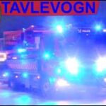 falck HVIDOVRE TAVLEVOGN XXXX i udrykning Feuerwehr auf Einsatzfahrt 緊急走行 消防車