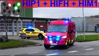 frederiksborg brand & redning ST.HI ABA SKOLE brandbil i udrykning fire truck respond 緊急走行 消防車