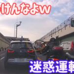 【 ドラレコ 映像 】っざっけんなよｗ 迷惑運転 9【 危険運転 あおり運転 】