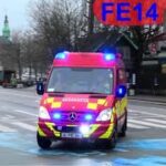 hovedstadens beredskab ST.V ABA MIDDELGRUNDSFORTET brandbil i udrykning fire rescue respond 緊急走行 消防車