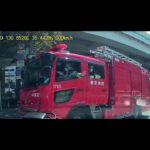 【ドラレコ】消防車の緊急走行 横浜 山下橋交差点 2022-04-09