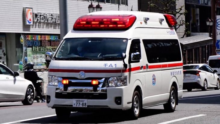 【緊急走行】～令和3年度配備車～ 静岡市消防局 千代田消防署 救急車 (千代田救急1)